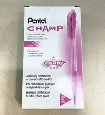 NEW Pentel Champ 12-PACK 0.5MM Automatic Pencil Rose AL15B Cool Candy Colors picture