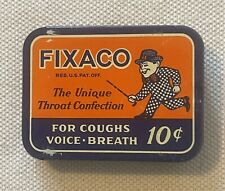 Vintage Fixaco Medicine Tins 1930s - Pharmacy Doctor Collectibles picture