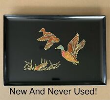Unused MCM Couroc Mallard Duck Tray 12 X 18 In Original Package Mint Condition picture