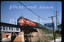 R DUPLICATE SLIDE - SLSF Frisco 2017 E-8 w/ The Southland at St Louis MO 1965 picture