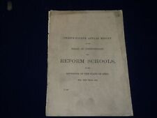 1879 OHIO BOARD OF COMMISSIONERS REFORM SCHOOLS 24TH ANNUAL REPORT - J 4534 picture