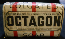 Vintage Bar of Colgate's Octagon Laundry Soap In Original Wrappers VG #2 picture