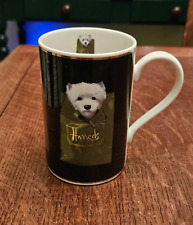 Harrods  West Highland Terrier Dog China Mug. Made in Scotland picture