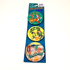 NOS 1992 Trends Nickelodeon Ren & Stimpy Set of 3 Fun Button Collector Pack picture