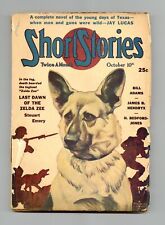 Short Stories Pulp Oct 10 1944 Vol. 189 #1 GD- 1.8 picture