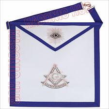 Texas Legacy: Genuine Leather Past Masters Apron with Hand-Embroidered Detailing picture