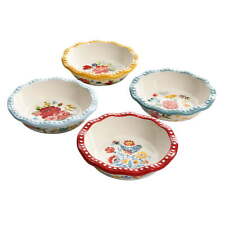 Floral Medley 5.5-inch Mini Pie Pans, 4-Pack picture