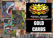 Namco Bandai Animal Kaiser GOLD Cards ALL EVOLUTIONS incl. Ultra Rare GREAT Ver. picture