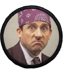 The Office Prison Mike Michael Scott Morale Patch Funny Tactical Military Army picture