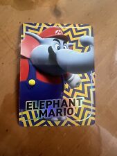super mario bros wonder trading cards elephant picture