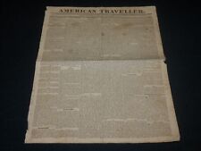 1825 SEPT 2 AMERICAN TRAVELLER NEWSPAPER - DARTMOUTH COMMENCEMENT - NP 4829 picture