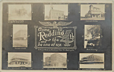 Multiview RPPC Come to Redding CA 4th of July Be one of Us, Hotels & City Bldgs. picture