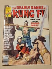 Deadly Hands of Kung Fu #25 June 1976 Stan Lee Comic Magazine Sword Quest picture