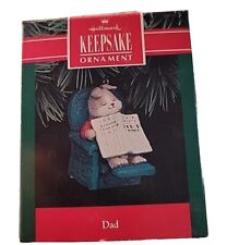 1992 - Dad - Hallmark Christmas ornament Z6 picture