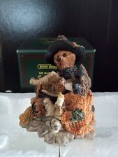 T8#135 Boyds Bears - Emma... The Witchy Bear - Bearstone Collection  picture