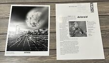 Vintage NBC Mini Series Asteroid Photo and Fact Sheet Press Release picture