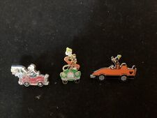 3 WDW Goofy Driving Car Pins picture