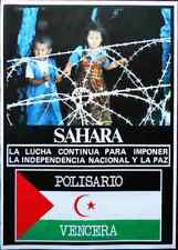 Original Poster Africa SAHARA Sahrawi Polisario Front Spain Propaganda Children picture