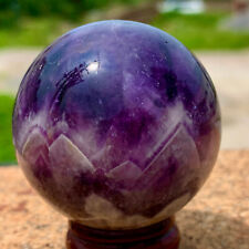 118g Rare high-quality natural purple dream Amethyst ball treatment ball picture