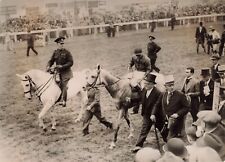 Aga Khan III  1936 Photo  Charlie Smirke Espom Horse Race Prince Aly Khan *Am4c picture