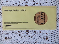 Marriage Broker 1889 Poster picture