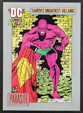 Parasite 1991 Mightiest Villains DC Comics Superhero Impel Card #102 (NM) picture