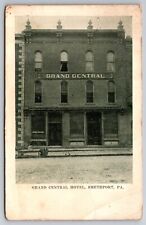 Grand Central Hotel Smethport Pennsylvania PA c1910 Postcard picture