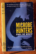MICROBE HUNTERS by Paul De Kruif 1959 1st Printing Pocket Books Paperback GC-76 picture