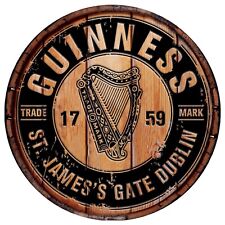 Guinness St James Gate EST 1759 Wooden Sign 10 inches Officially Licensed picture