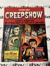 STEPHEN KING'S CREEPSHOW HORROR MOVIE COMIC BOOK 1982 Book Club Edition picture