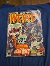 WEIRD MARCH 1978 VOL 11 #1 EERIE Comic Magazine Horror Werewolf Satan Witch VTG picture