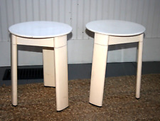Olaf von Bohr Gedy Stool Table Chair Bench Mid Century Modern Plastic Pair (2) picture
