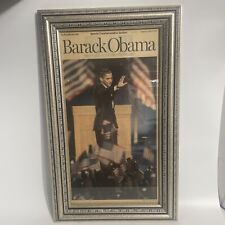 Vintage Dallas Morning News 2008 Barak Obama Special Commemorative Section picture