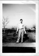 Handsome Flamboyant Gay Man Fashion Model 1930s Vintage Gay Interest Photograph picture