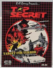 Bill Barry Top Secret Target for Terror Comic PROMO Poster Vtg 8x10 picture