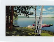 Postcard Eagle River Wisconsin Greetings from Phillips Moon Beach Resort USA picture