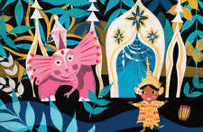 Mary Blair it's a small world Thailand Elephant Concept Art Poster 11x17 picture