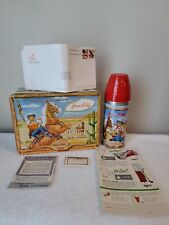 Vintage GENE AUTRY 1954 Lunchbox & Thermos New/Unused NOS Joe Soucy picture