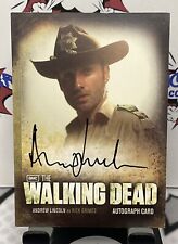 Cryptozoic Walking Dead Season 2 Autograph ANDREW LINCOLN as RICK GRIMES A1 auto picture