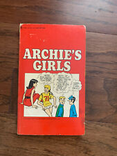 Rare Vintage Archie's Girls 1970 Paperback Book picture