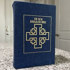 The New Jerusalem Bible DoubleDay 1985 Edition Hard Cover w/ Slipcover, GC picture