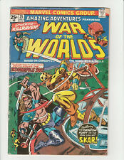 Amazing Adventures #25 featuring War of the Worlds Marvel 1974 Romita VG- 3.5 picture