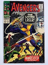 AVENGERS #34 : The Living Laser 1st APPEARANCE Mid-Grade 1966 Marvel Comics picture