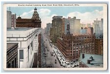 Cleveland Ohio OH Postcard Euclid Avenue Looking East From East 9th c1910's picture