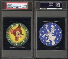 EXTREMELY RARE 1951 PEPY'S BAMBI DONALD'S CIRCULAR SNAP CARD PSA 4 VG-EXCELLENT picture