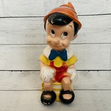 1970's Vintage Walt Disney Pinocchio Bank PlayPal Plastics 11