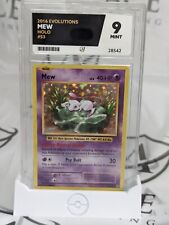 Mew Holo 53/108 2016 Evolutions - Ace 9 Mint picture