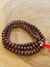 Sandalwood 108 8mm Wood Buddhist Prayer Bead Mala Japmala Necklace Bracelet picture