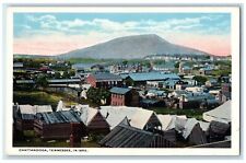 c1920's Aerial View 1864 Wooden Buildings Houses Chattanooga Tennessee Postcard picture
