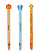 Set of 3 Eraser Pens - Jungle Animals | Legami Milano | picture